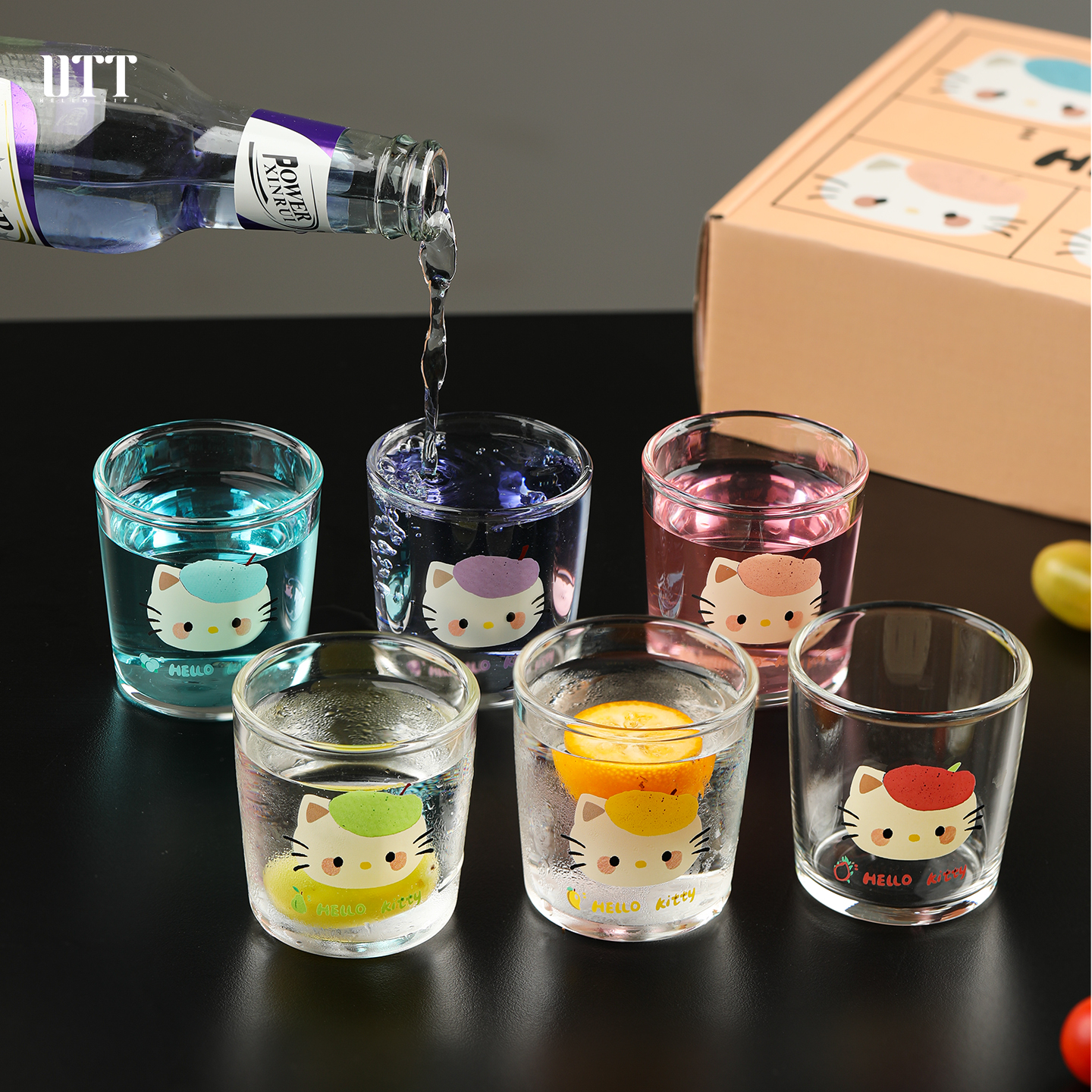 b52子弹杯可爱小酒杯玻璃白酒杯