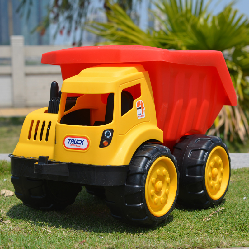 加厚大信超大號(hào)挖掘機(jī)玩具工程車鏟車翻斗車卡耐摔挖土機(jī)男孩3歲