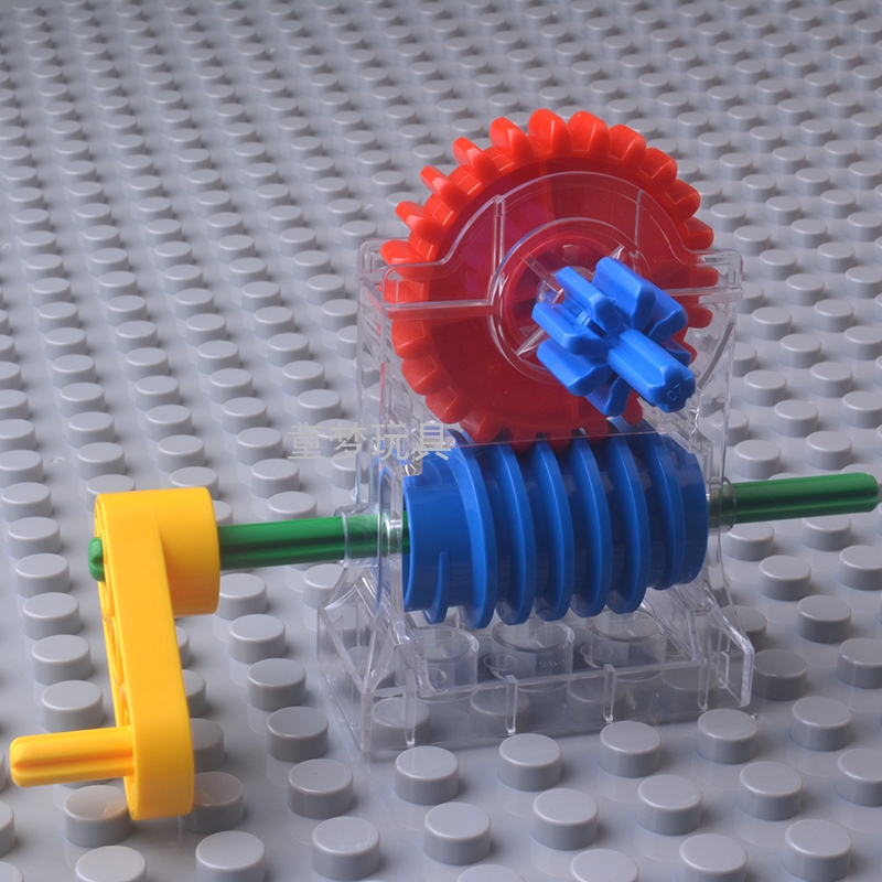 格格乐大颗粒积木兼容乐高涡轮箱