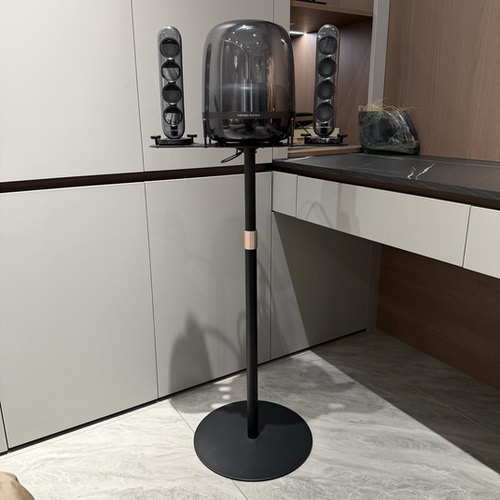 适用于哈曼卡顿水晶4/5代琉璃3/4/5代带防护内走线可升降音响支架
