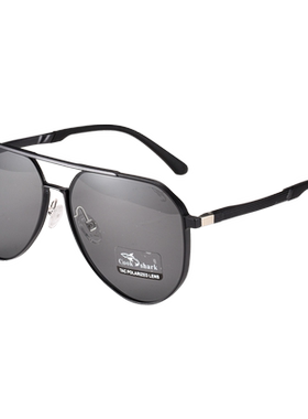 库克鲨鱼偏光太阳镜男开车驾驶