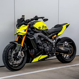 适用于雅马哈mt-09 mt-03改装竞技后视镜加重堵头手把反光镜配件