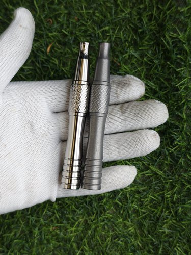 长款钛合金tc4男士安全剃刀柄手动德国老式刮胡刀手柄配件r89r95