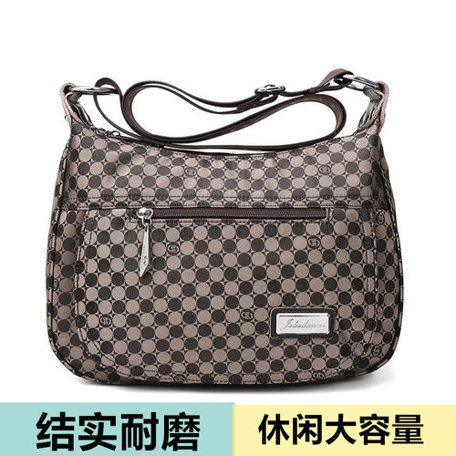 帆布耐磨斜挎中号休闲布包百搭