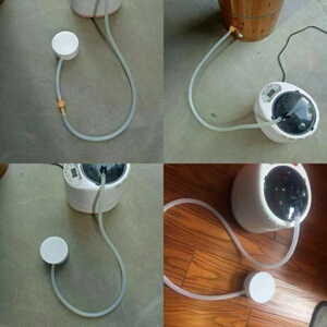 桑拿浴箱配件木桶蒸汽熏蒸机仪汗蒸箱连接用耐高温管子硅胶软导管