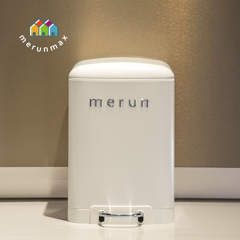 英国垃圾桶大容量家用脚踏不锈钢厨房客厅厕所卫生间带盖大号轻奢