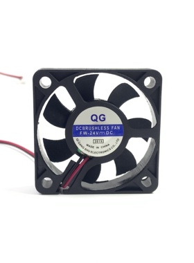 3D打印机配件 静音5010散热风扇24V雕刻机挤出机电源5CM 5012风扇