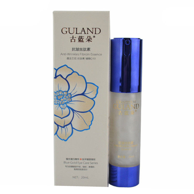古蓝朵正品金致全效抗皱丝肽素20ml眼霜补水保湿紧致提拉淡化细纹