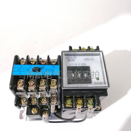 FUJI 富继JS27A-1/1 电子式时间继电器 0.01S-9.99S AC380V 220V