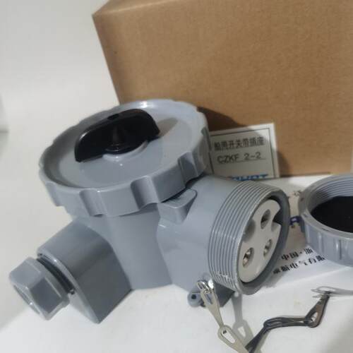 泰航CZKF3-2 CZKF2-2/3水密防水IP56  船用尼龙开关带插座 现货