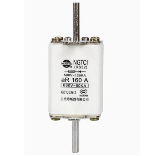 正浩NGTC1 RS32刀型陶瓷快速熔断器熔芯125A160A200A250A保险660V