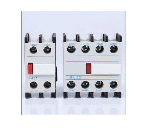 F4-22/40/31 2常开2常闭接触器CJX2型辅助触头LA1-DN22扩展触头