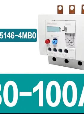 正品西门子热继电器3RU1546-4MBO 电动机过载过热保护器80-100A