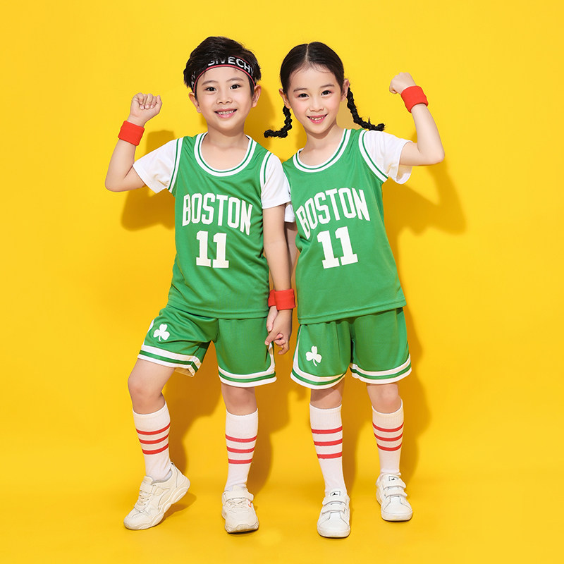詹姆斯假两件短袖欧文篮球服套装
