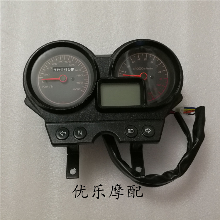 en125 路霸 赛驰 街跑异型摩托车仪表 码表 咪表 里程表