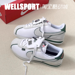 Nike Cortez Cortez阿甘复古经典女子耐磨防滑运动跑鞋FQ0259-110