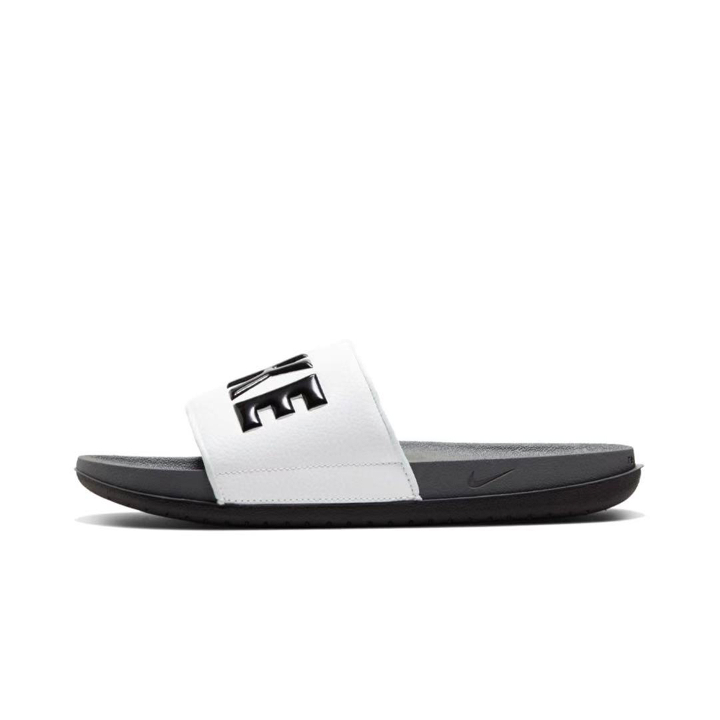 NIKE男子简约黑白休闲运动拖鞋