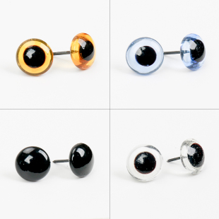 玻璃仿真眼睛动物标本鹰龙凤食品雕刻面塑工具木雕diy手工戳戳乐