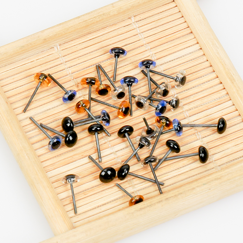 羊毛毡仿真眼睛雕刻玻璃食品动物