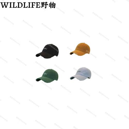 WILDLIFE｜破洞设计棒球帽男女同款C-001M7633