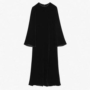 丝绒连衣裙C 001M6576