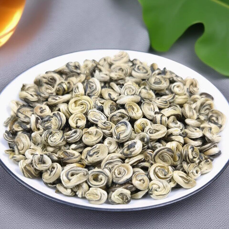 今年早春新茶横县厂家直供王浓香型白玉螺香螺500g散装茉莉花茶叶