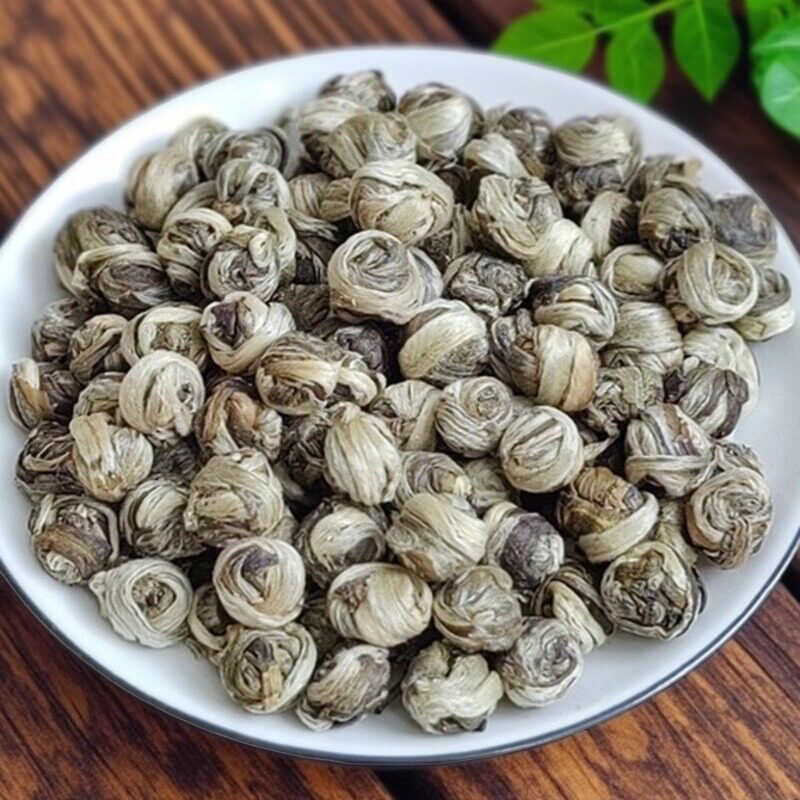 新茶广西横县茉莉花茶厂家茉莉白龙珠浓香型龙珠绣球500g散装茶叶