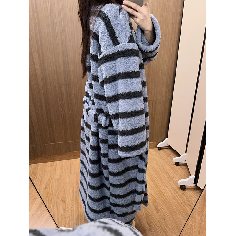 日系浴袍史努比睡衣女