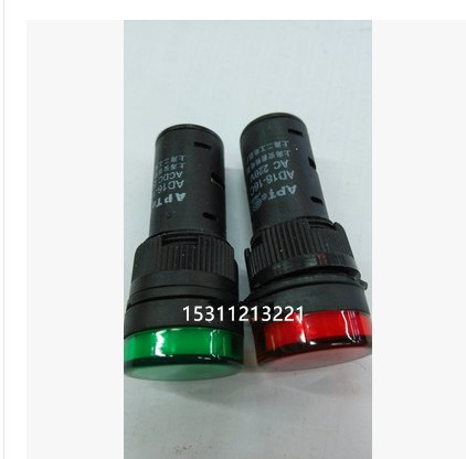 指示灯信号灯AD16-16C 外径16mm电压DC/AC12v 24v 36V 48V AC220V
