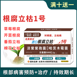 进口根腐立枯特效1号辣椒黄瓜西红柿草莓根腐青枯病专用药杀菌剂