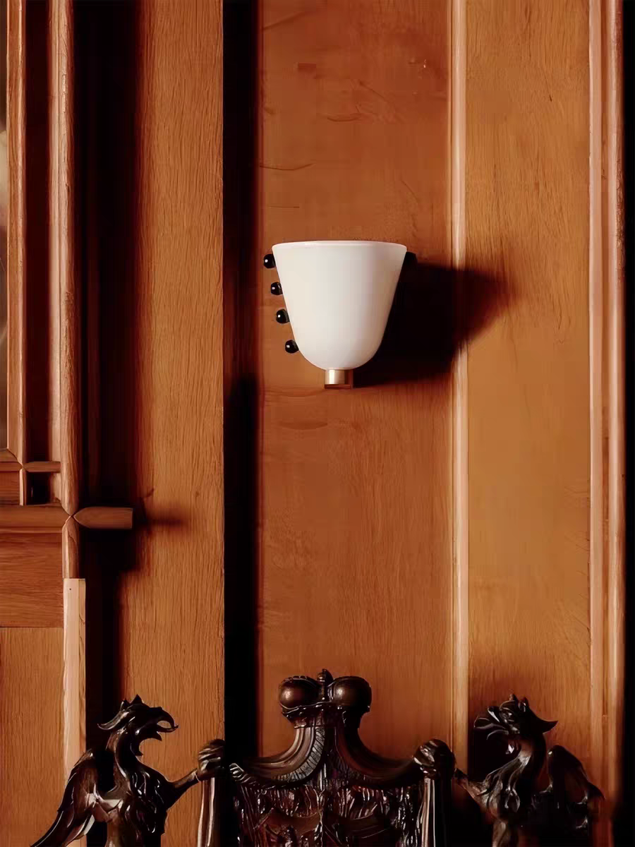 美式复古彩色浆果玻璃壁灯复刻设计师2025新款造型艺术床头灯壁灯