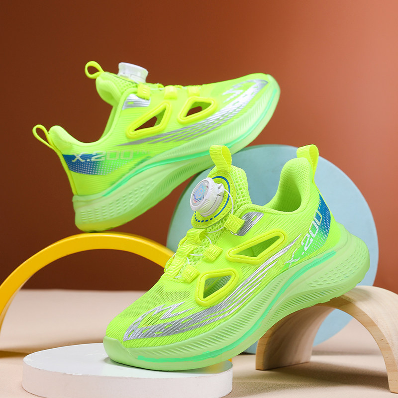 ABC男童夏季单网镂空运动鞋男孩单层大网眼网鞋青少年轻便跑步鞋