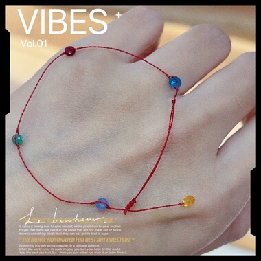 天然宝石绳编极细小红绳手链