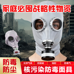 防核辐射装 备家用品核工业处理防护防毒面具面罩生化战略储备防尘
