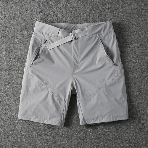 夏季薄款速干五分裤男士户外运动