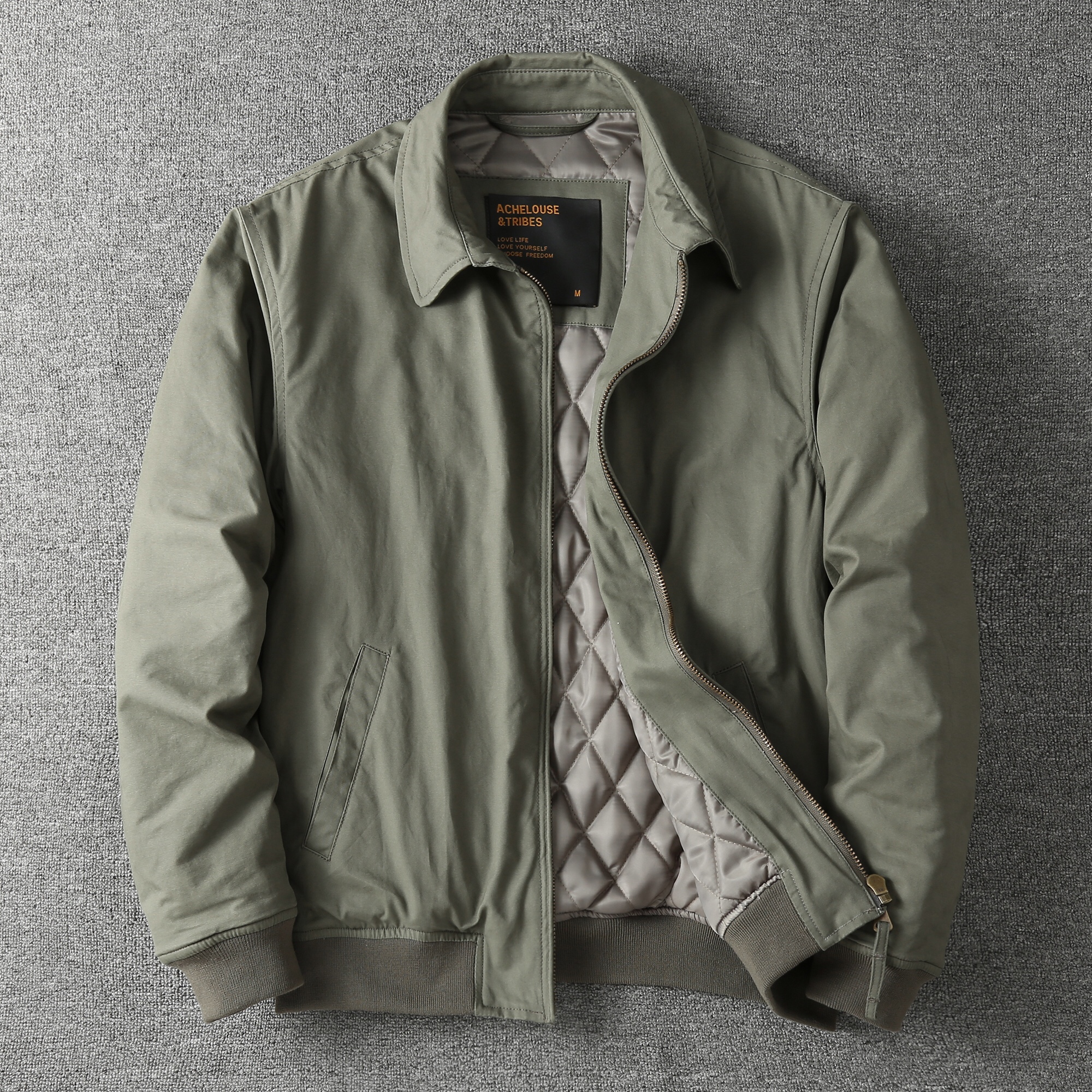 美式休闲中青年夹克外套