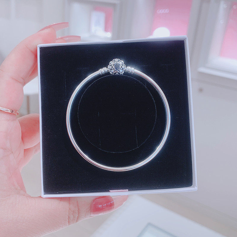 pandora潘多拉镂空夜空星月手镯592342c01 迪士尼阿拉丁茉莉公主