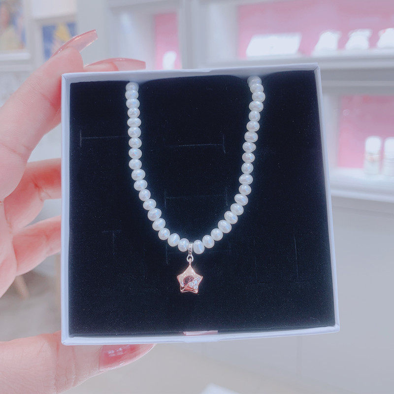 pandora潘多拉法式高级感复古优雅382489c01珍珠项链女母亲节礼物