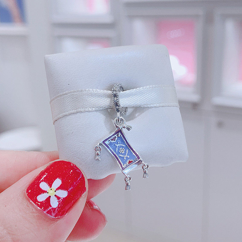 pandora潘多拉迪士尼阿拉丁魔毯银792346c01生日礼物项链手镯吊坠