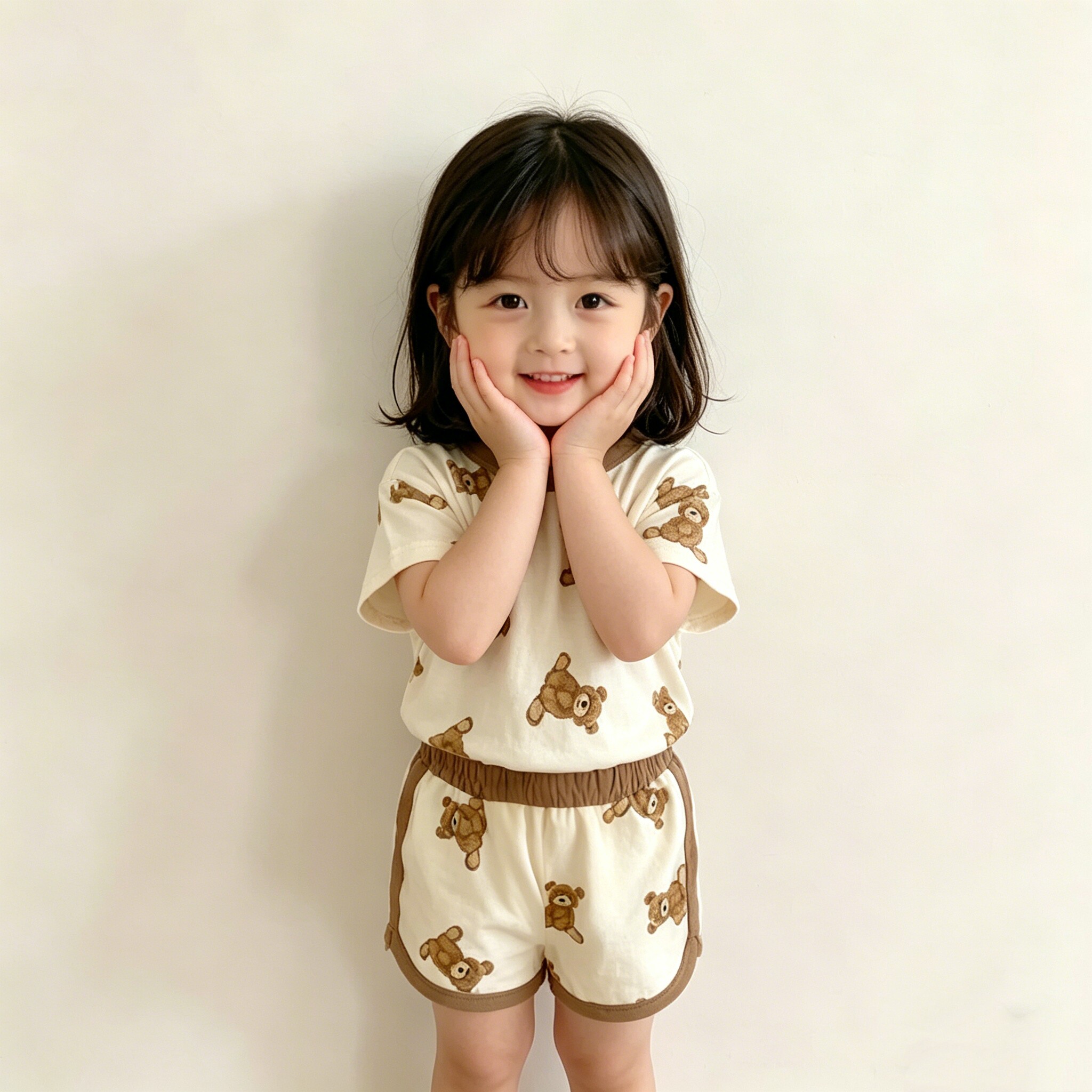 夏季韩版宝宝短袖短裤两件套新款中小童男女宝宝家居服透气套装