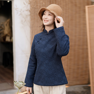 拜年服文艺复古棉麻修身 玉想如意 唐装 中国风原创女装 棉袄 新中式