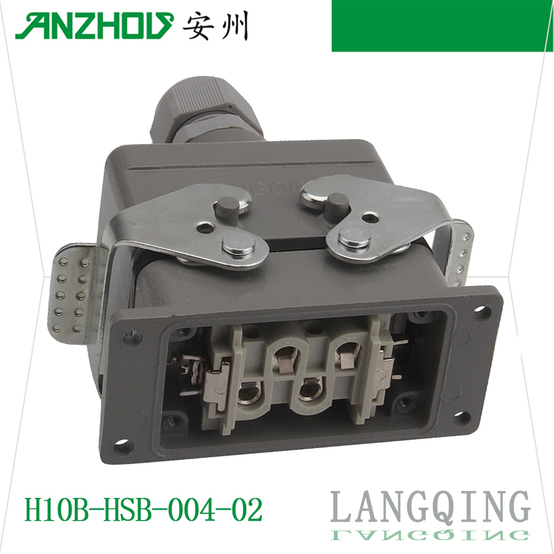 4芯35A重载连接器HSB-004-M