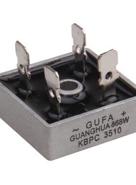 GUFA桥堆KBPC5010 KBPC3510 KBPC3010 KBPC2510 KBPC1010 1510