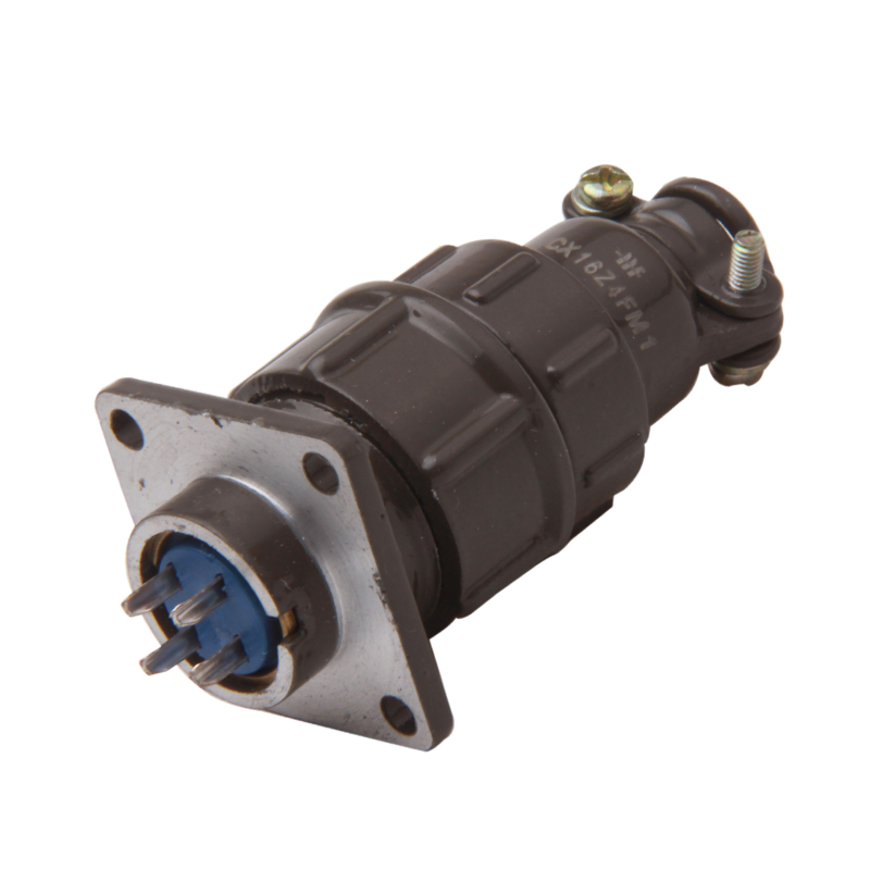 HF华峰 CX16Z4FM1 4芯 航空插头 CX16Z4FG1 连接器4芯