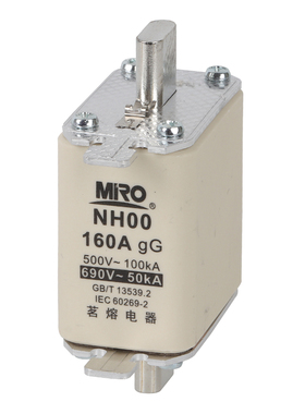 MRO茗熔熔断器NHOO NH00 160A125A100A80A63A50A40A32A20A25A10A