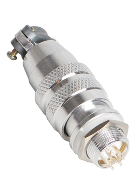 XS12铝外壳6芯 航空插头XS12K6P XS12J6Y 连接器 XS12J6P XS12K6Y