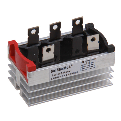 SaiSheMok赛社 SQL50A SQL35A SQL25A SQL10A 1600V三相整流桥堆