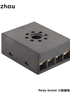 DH48S/JS48S/MK2P/JQX-10F时间继电器8脚圆插座/底座P3G-08E