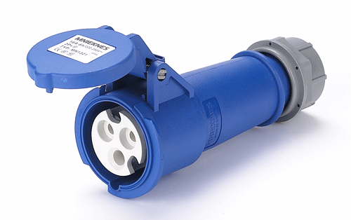 防水工业插头16A连接器 IP44 3芯 4芯 5芯 MN1321 MN1421 MN1521