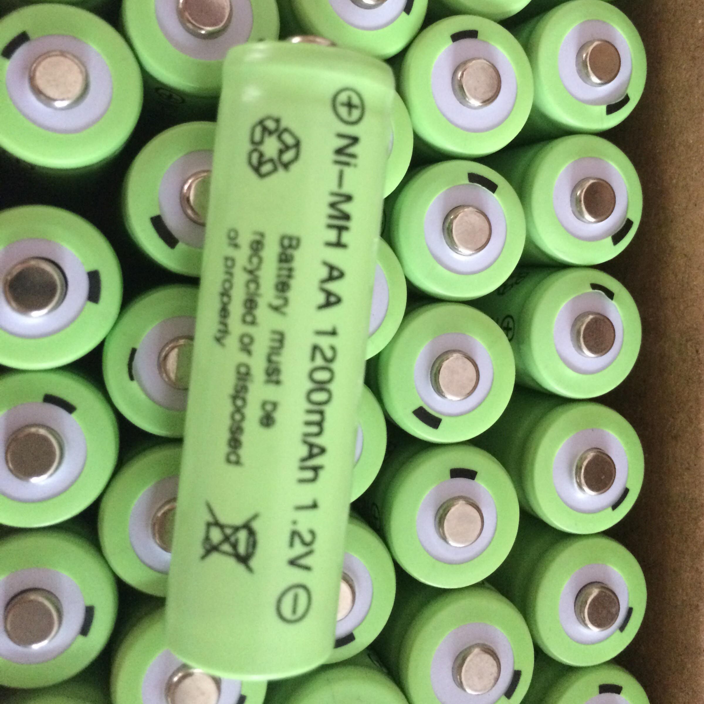 太阳能电池充电电池1200毫安5号镍氢电池工业装aa可充直充